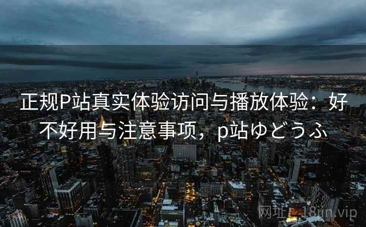 正规P站真实体验访问与播放体验：好不好用与注意事项，p站ゆどうふ