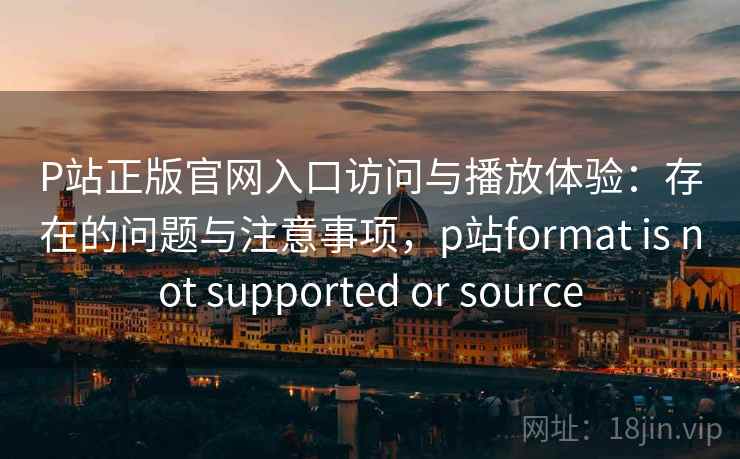P站正版官网入口访问与播放体验：存在的问题与注意事项，p站format is not supported or source