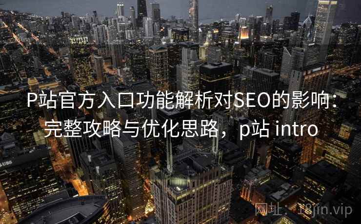 P站官方入口功能解析对SEO的影响：完整攻略与优化思路，p站 intro