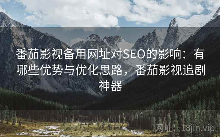 番茄影视备用网址对SEO的影响：有哪些优势与优化思路，番茄影视追剧神器