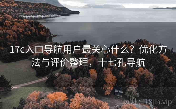 17c入口导航用户最关心什么?优化方法与评价整理,十七孔导航 17c入口导航用户最关心什么?优化方法与评价整理,十七孔导航