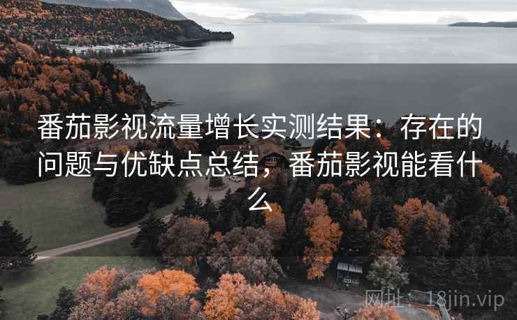 番茄影视流量增长实测结果:存在的问题与优缺点总结,番茄影视能看什么 番茄影视流量增长实测结果:存在的问题与优缺点总结,番茄影视能看什么