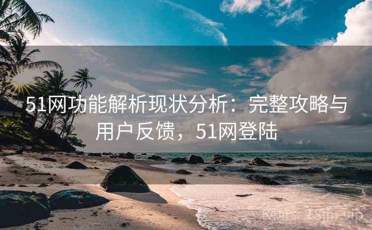 51网功能解析现状分析：完整攻略与用户反馈，51网登陆